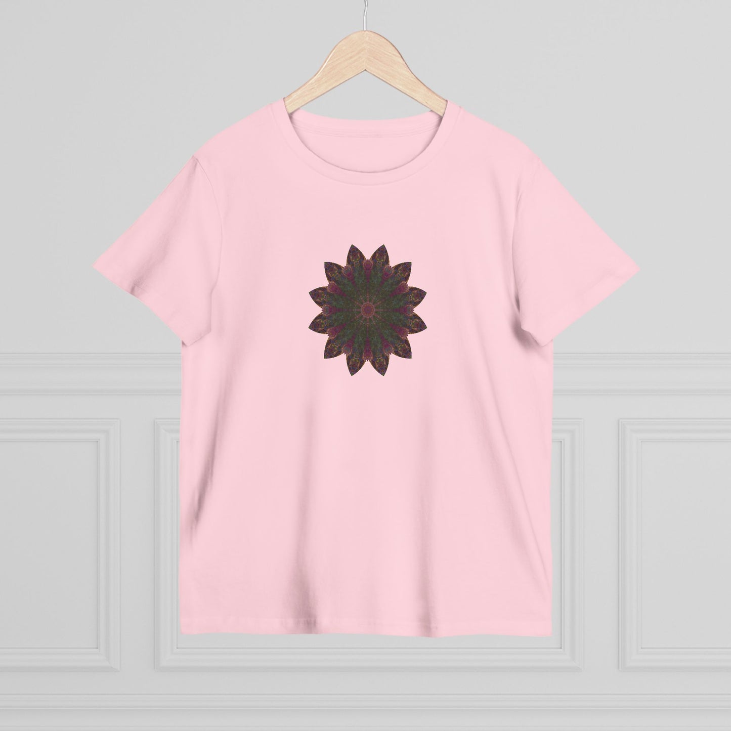 Women’s Maple Tee - Love Light Mandalas No.7