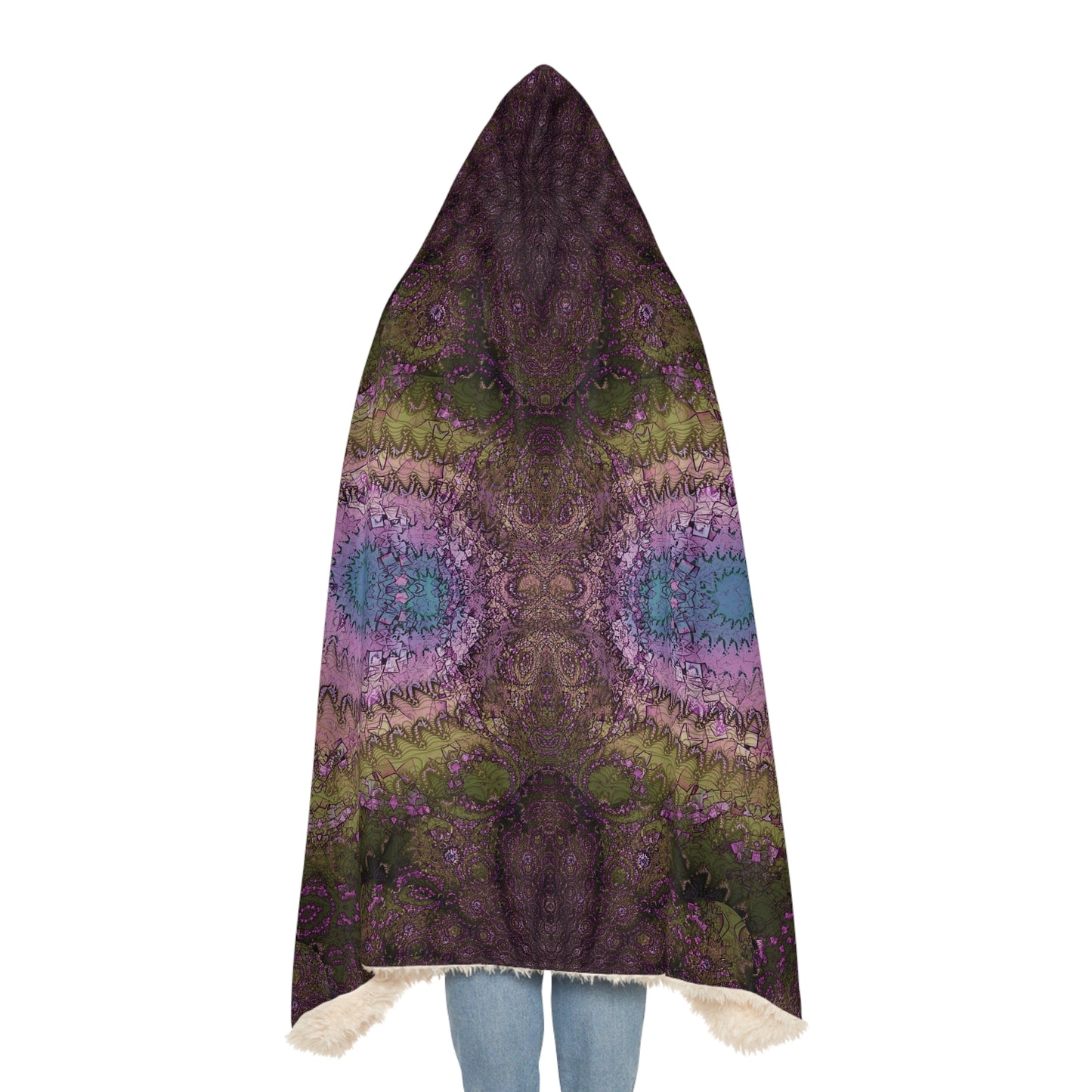 Snuggle Blanket - Love Light Fractals No.8