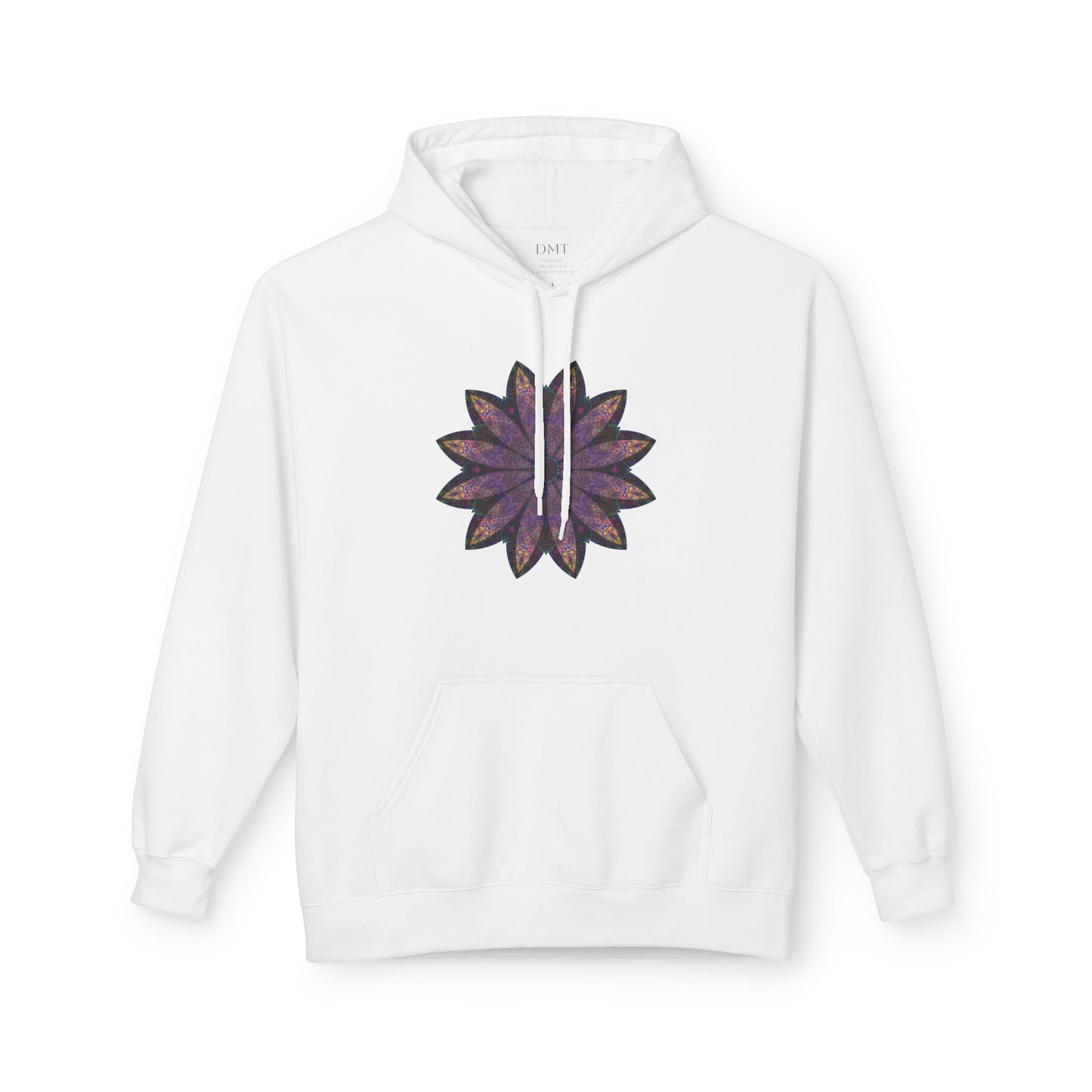 Unisex Midweight Softstyle Fleece Hoodie - Love Light Mandalas No.24