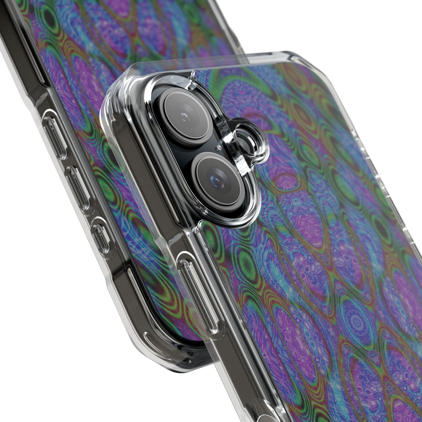 iPhone 16 Magnetic Clear Impact Case - DMT Seer No.17