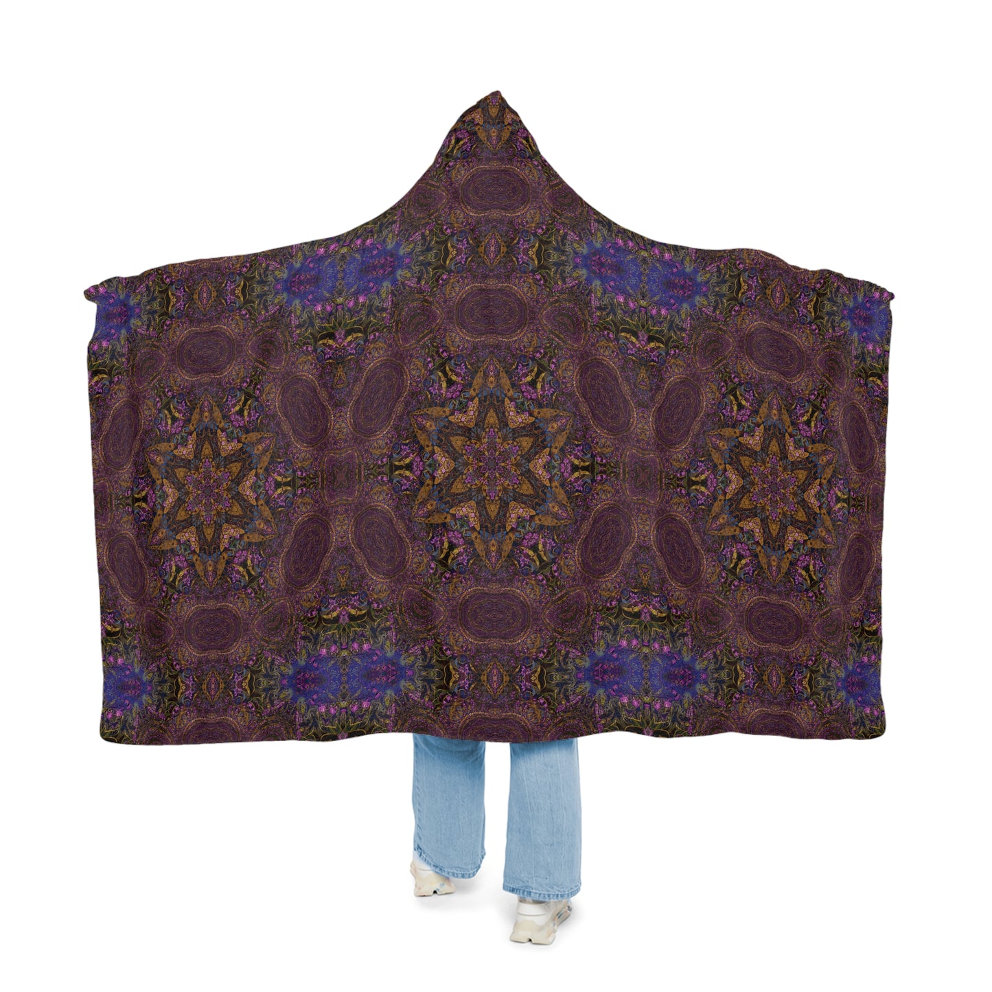 Snuggle Blanket - Love Light Kaleidoscopes No.2