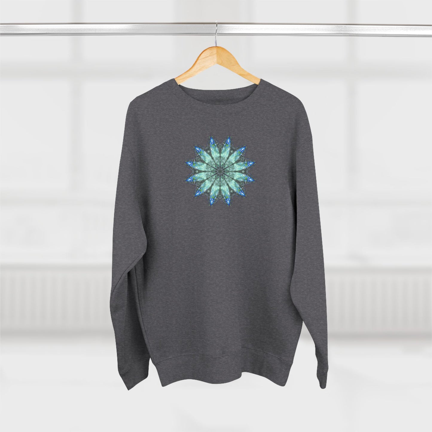 Unisex Crewneck Sweatshirt - Love Light Mandalas No.20