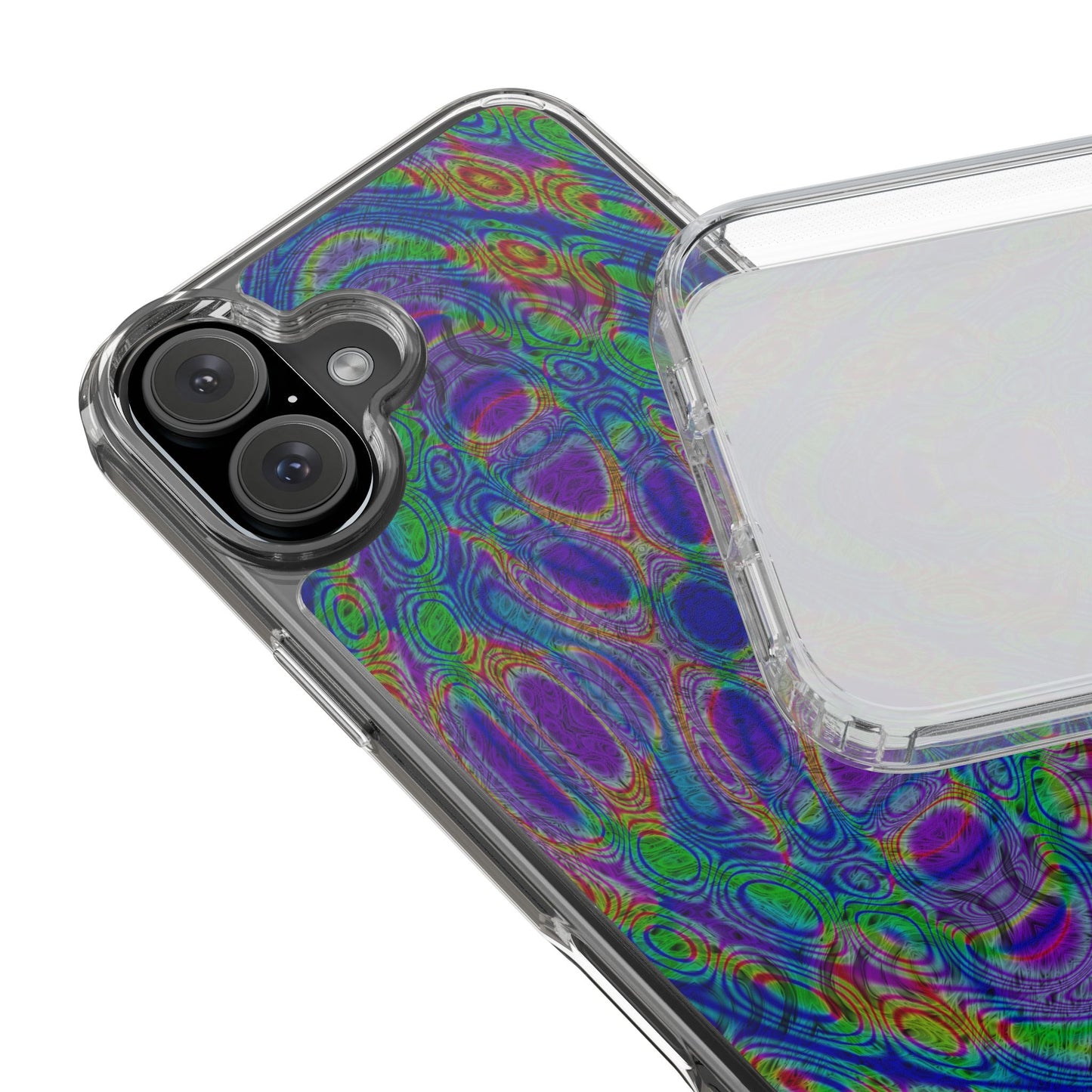 iPhone 16 Clear Case – DMT Seer No.18