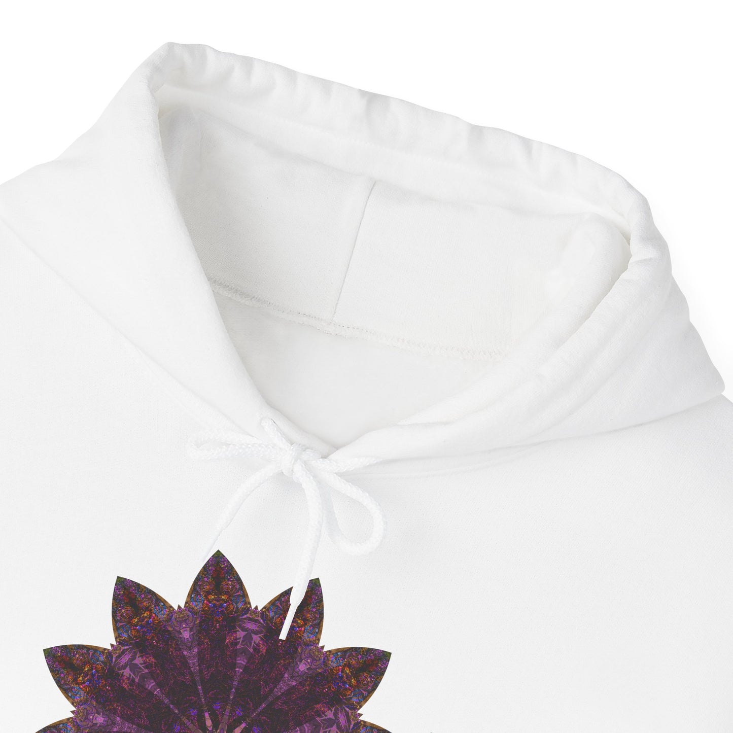 Unisex Heavy Blend™ Hooded Sweatshirt - Love Light Mandalas No.15