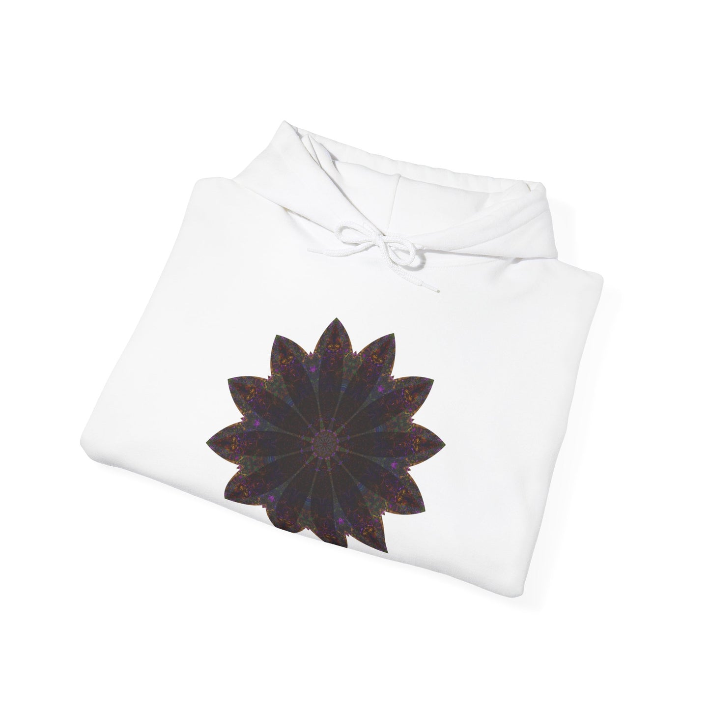 Unisex Heavy Blend™ Hooded Sweatshirt - Love Light Mandalas No.10