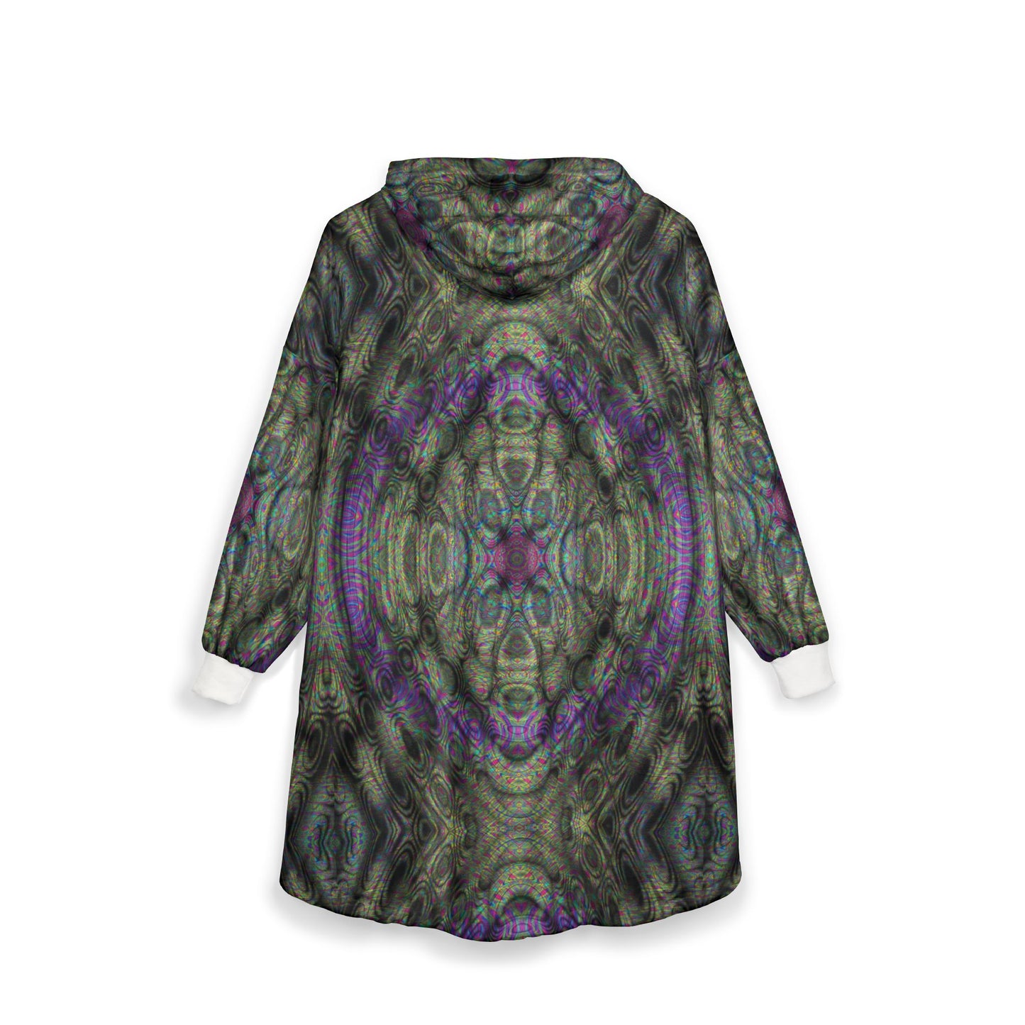 Unisex Hooded Blanket - DMT Seer No. 16