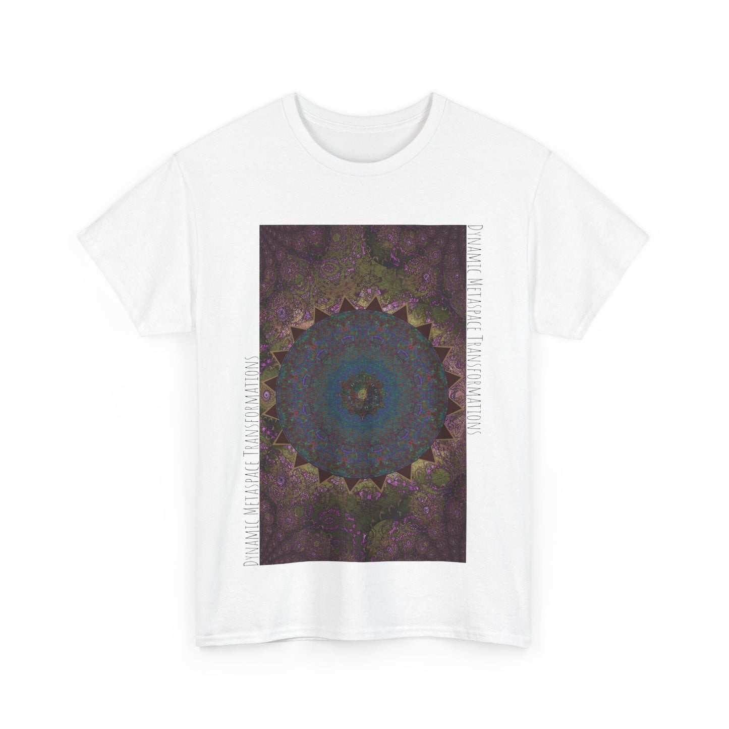 Unisex Heavy Cotton Tee - Love Light Spheres No. L8S1