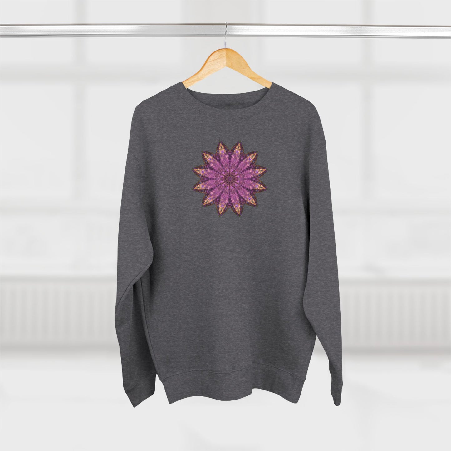 Unisex Crewneck Sweatshirt - Love Light Mandalas No.16