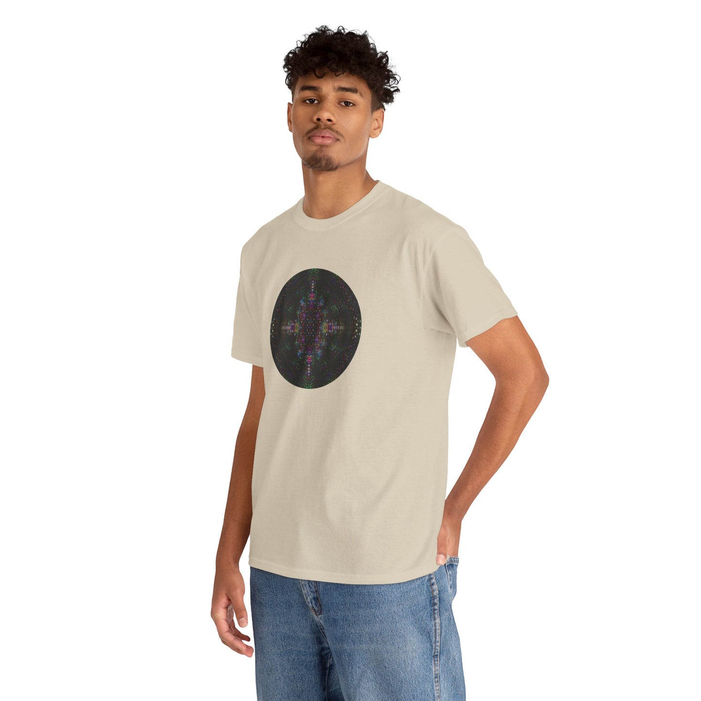 Unisex Heavy Cotton Tee - DMT Scribe Spheres No.2