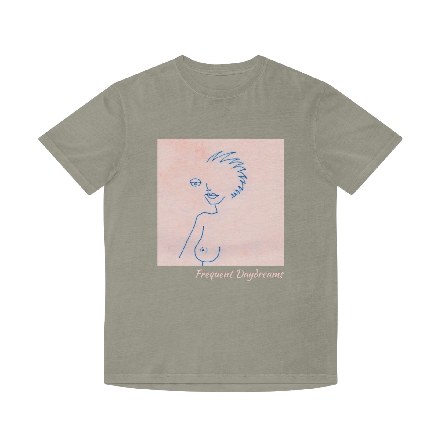 Unisex Faded Shirt - Frequent Daydreams Sketch No.46