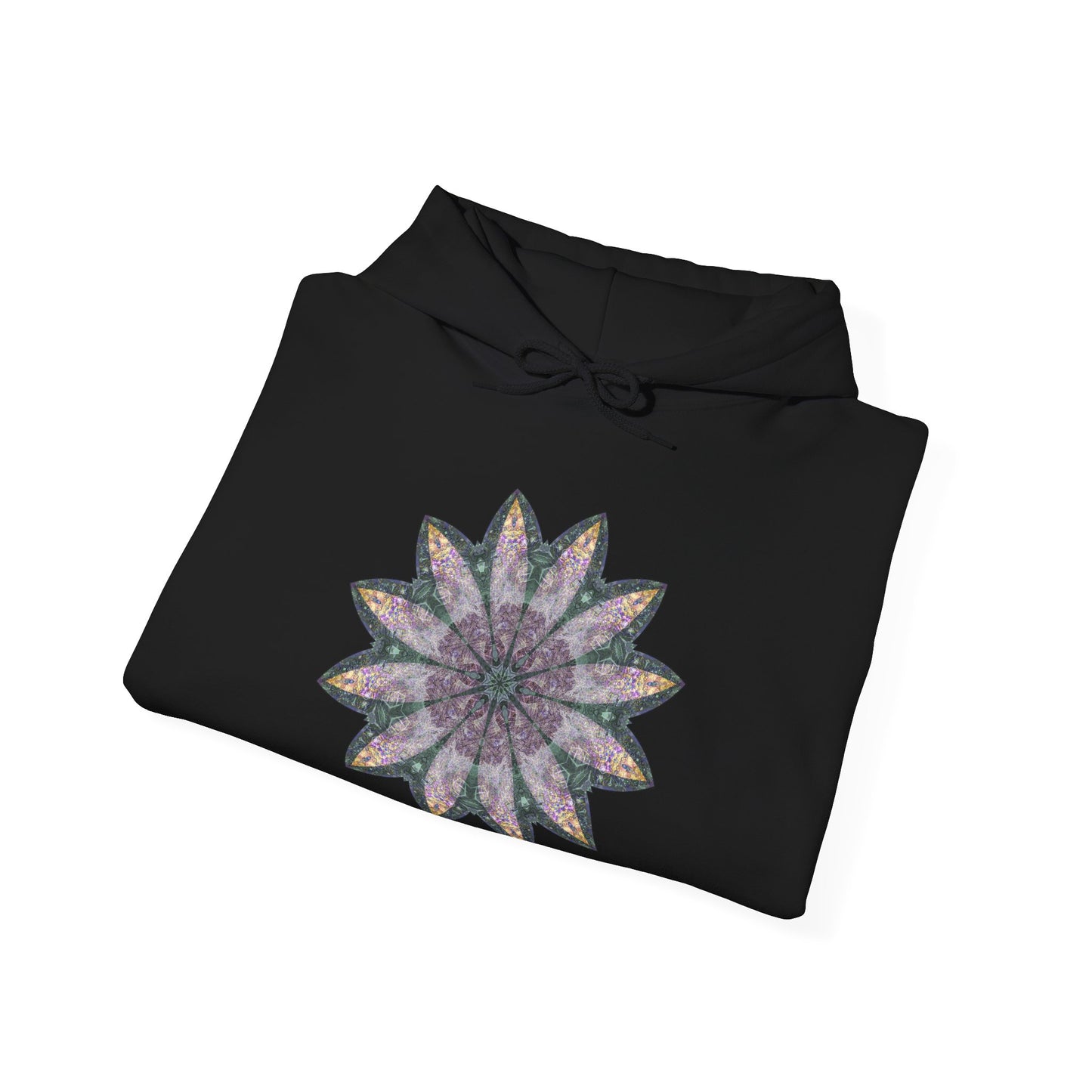 Unisex Heavy Blend™ Hooded Sweatshirt - Love Light Mandalas No.21