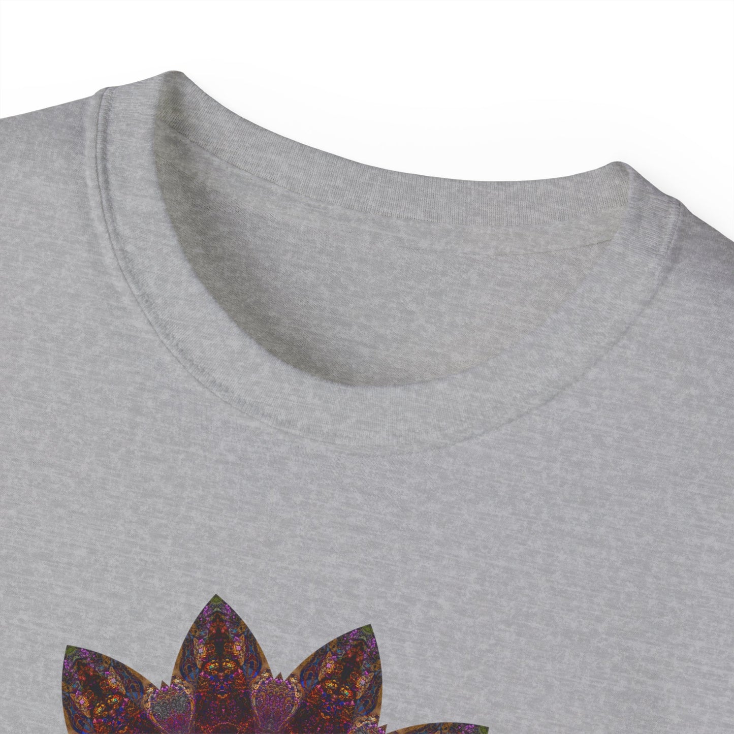 Unisex Ultra Cotton Tee - Love Light Mandalas No.5