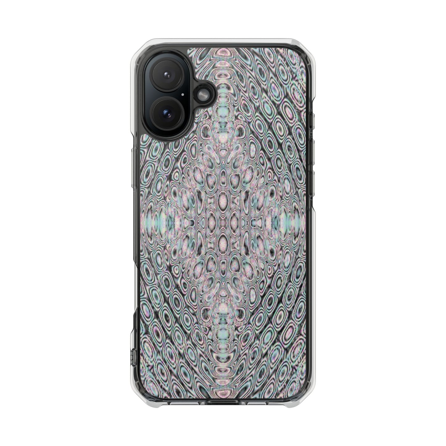 iPhone 16 Magnetic Clear Impact Case - DMT Seer No.13