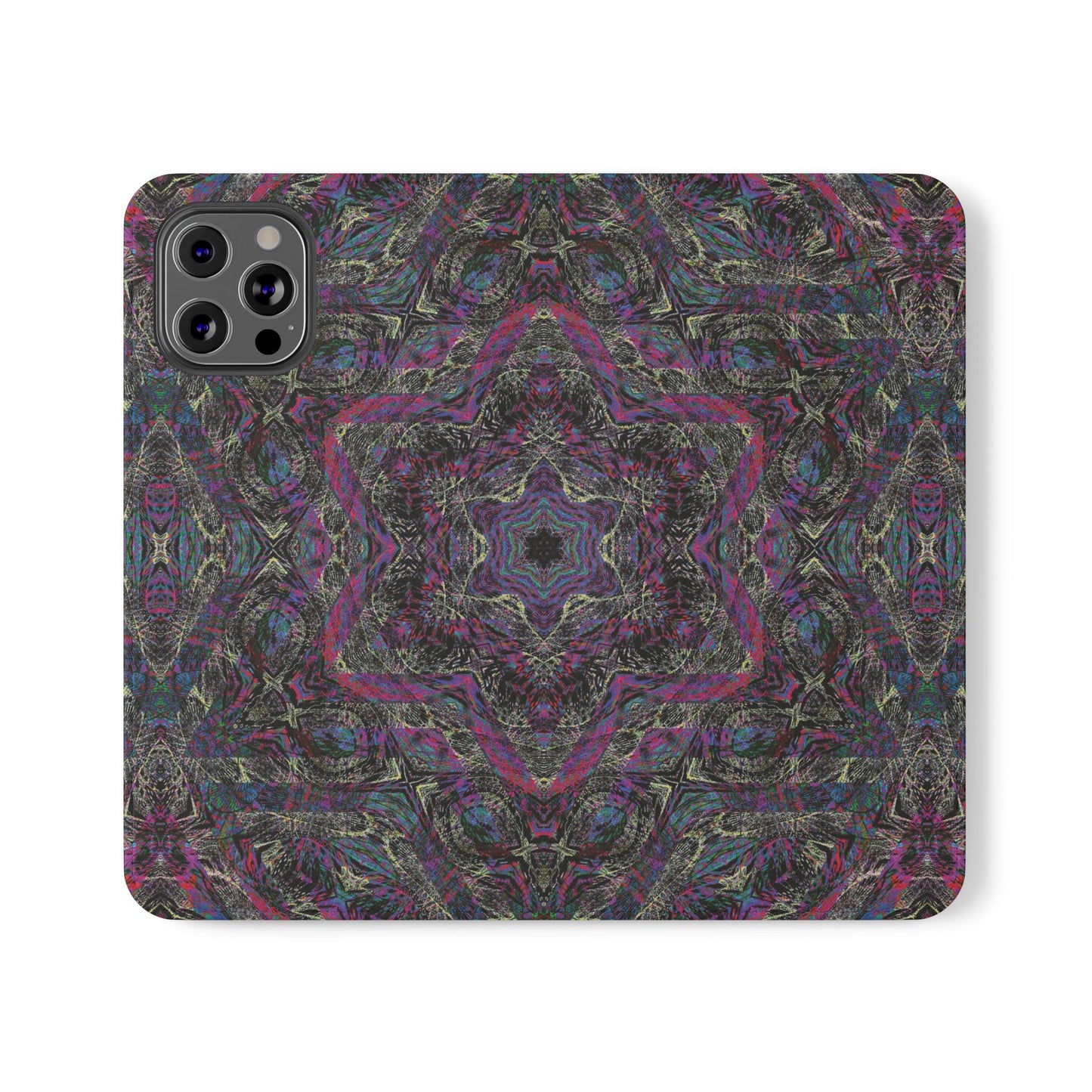 iPhone 12 Flip Case - P5 Kaleidoscopic No.33
