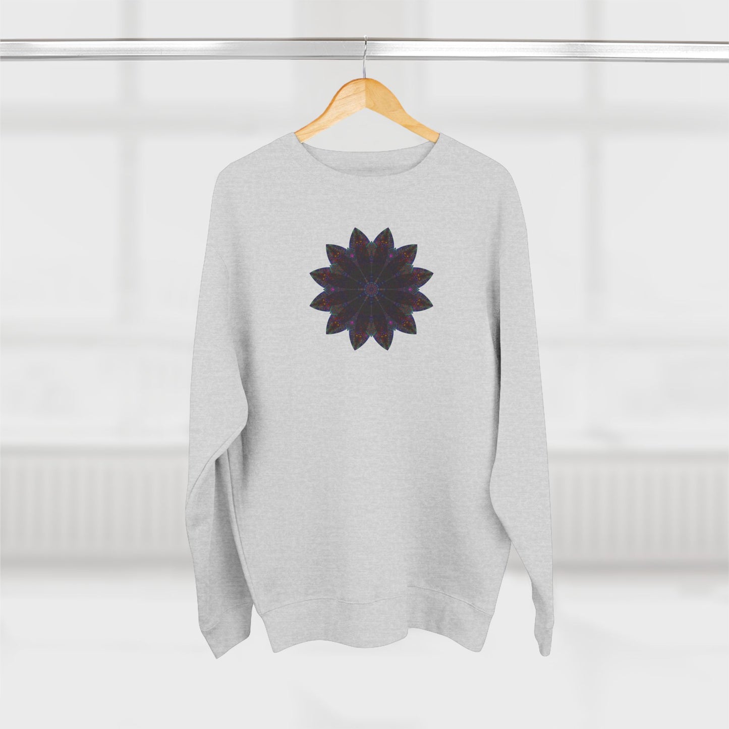 Unisex Crewneck Sweatshirt - Love Light Mandalas No.25
