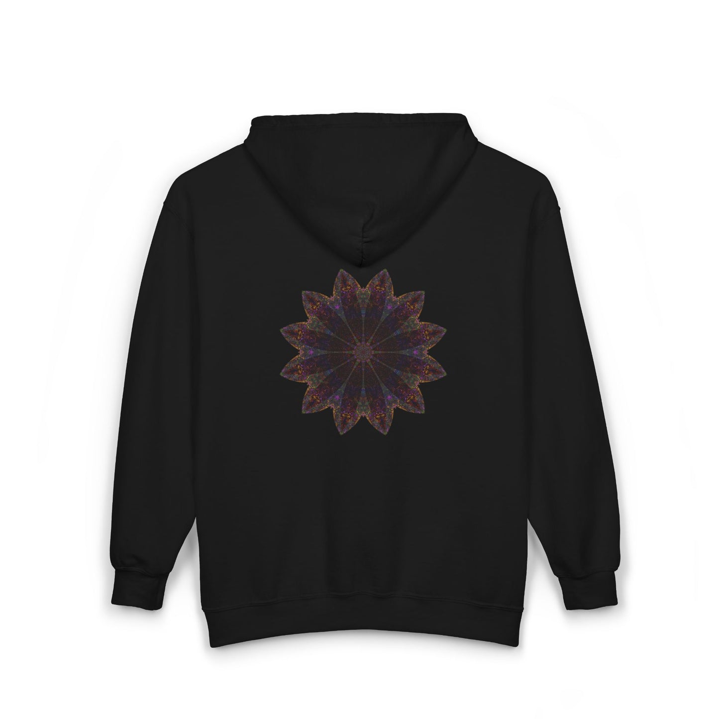 Unisex Heavy Blend™ Full Zip Hooded Sweatshirt - Love Light Mandalas No.10