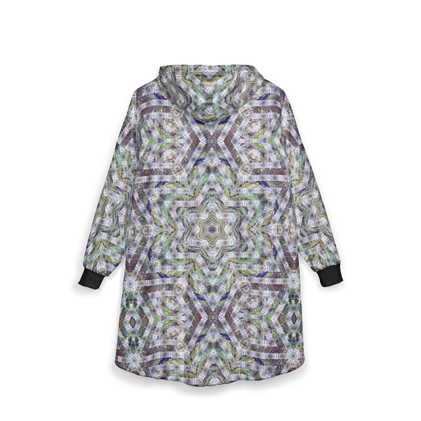 Unisex Hooded Blanket - Kaleidoscope P5 No. 21