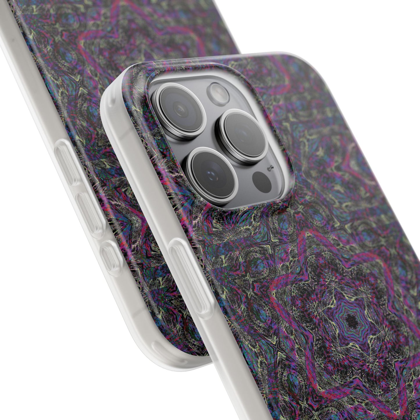 iPhone 15 Flexi Case - P5 Kaleidoscopic No.33