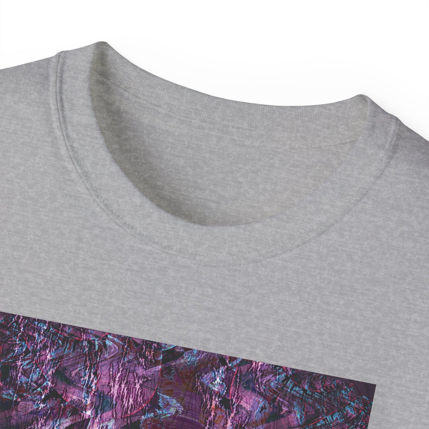 Unisex Ultra Cotton Tee - Love Light Fractals No.6