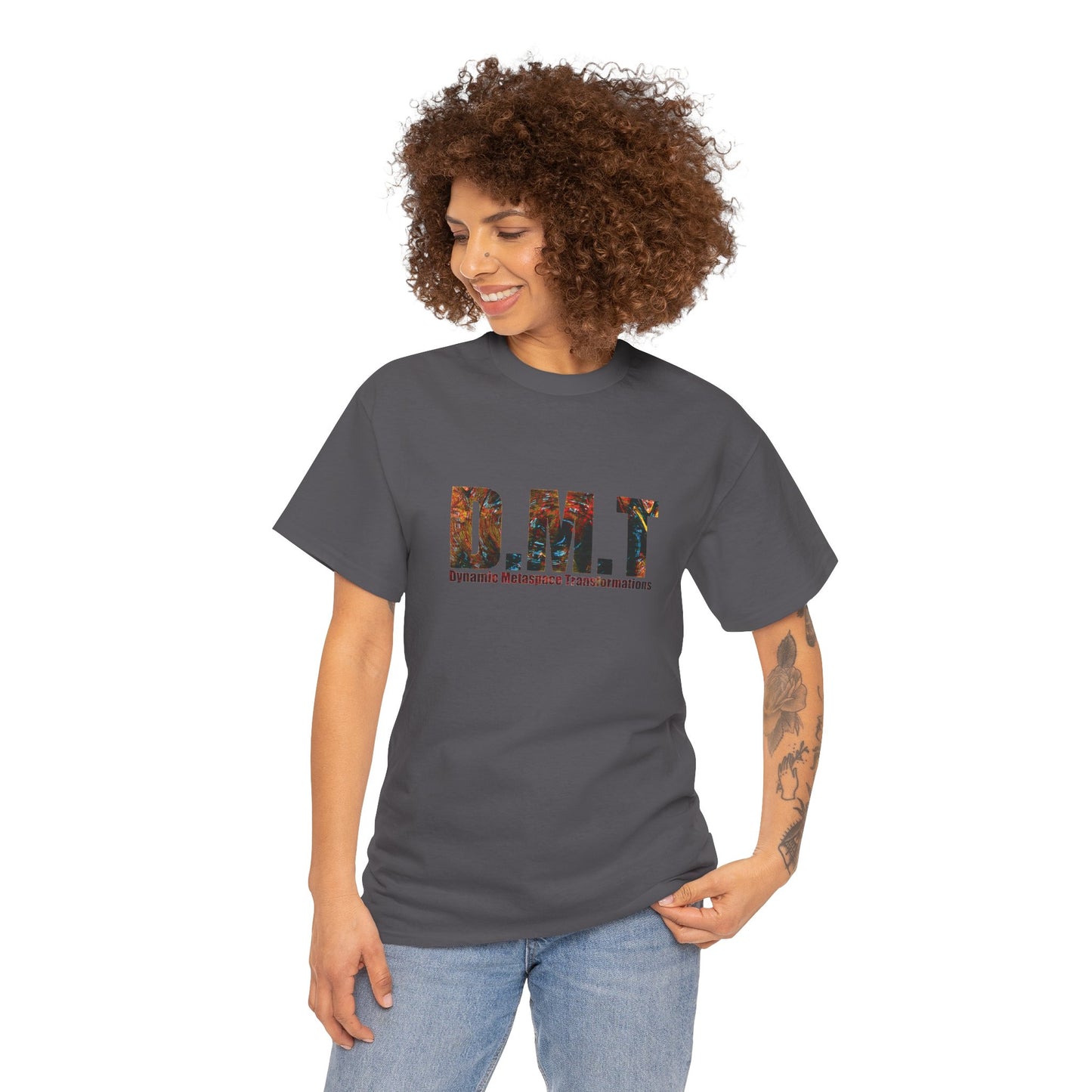 Unisex Heavy Cotton Tee - DMT Dynamic No.2