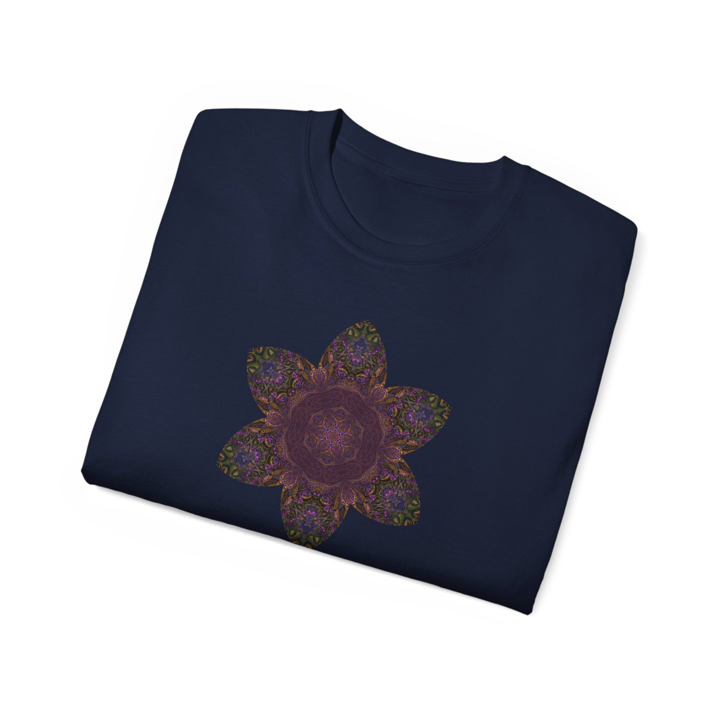 Unisex Ultra Cotton Tee - Love Light Mandalas No.3