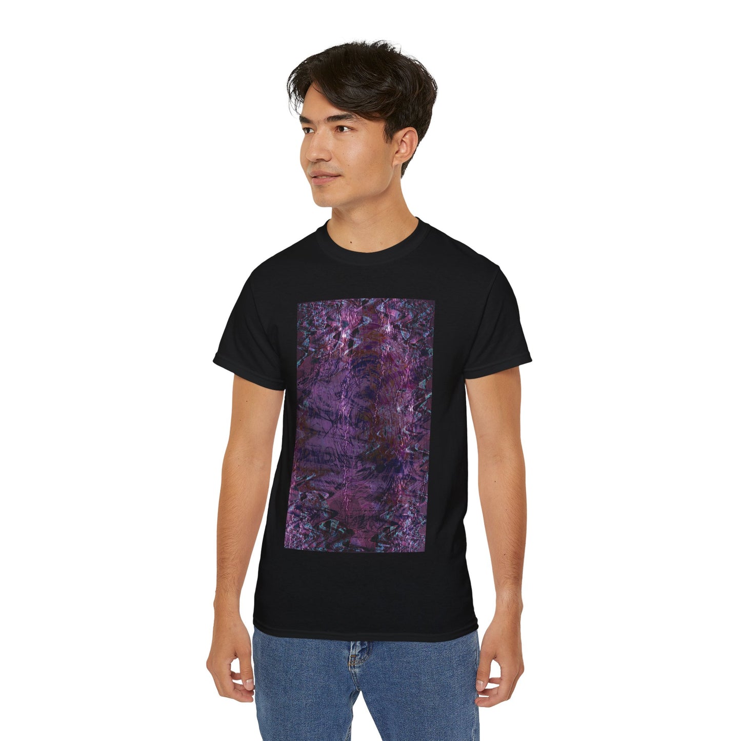 Unisex Ultra Cotton Tee - Love Light Fractals No.6