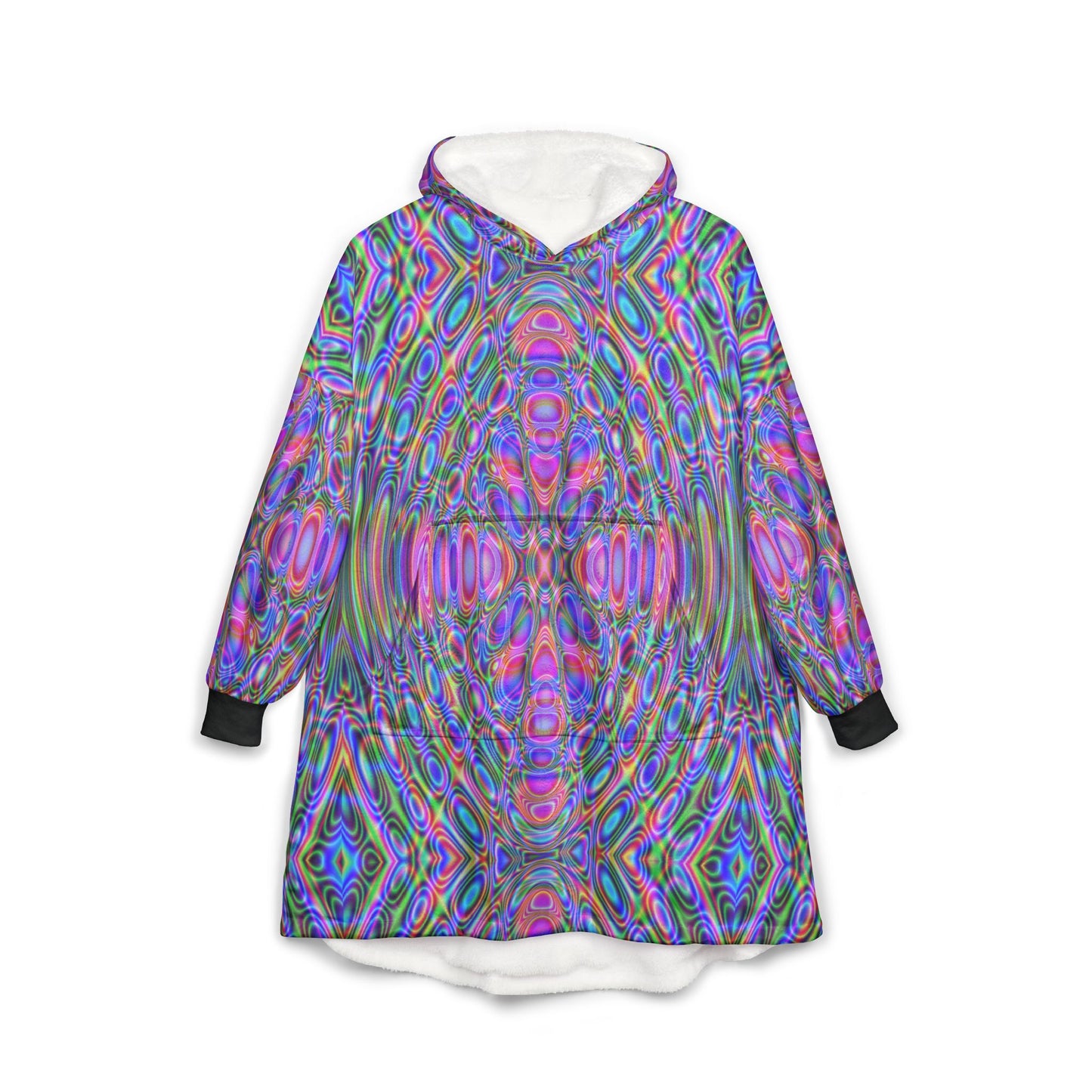 Unisex Hooded Blanket - DMT Seer No. 1