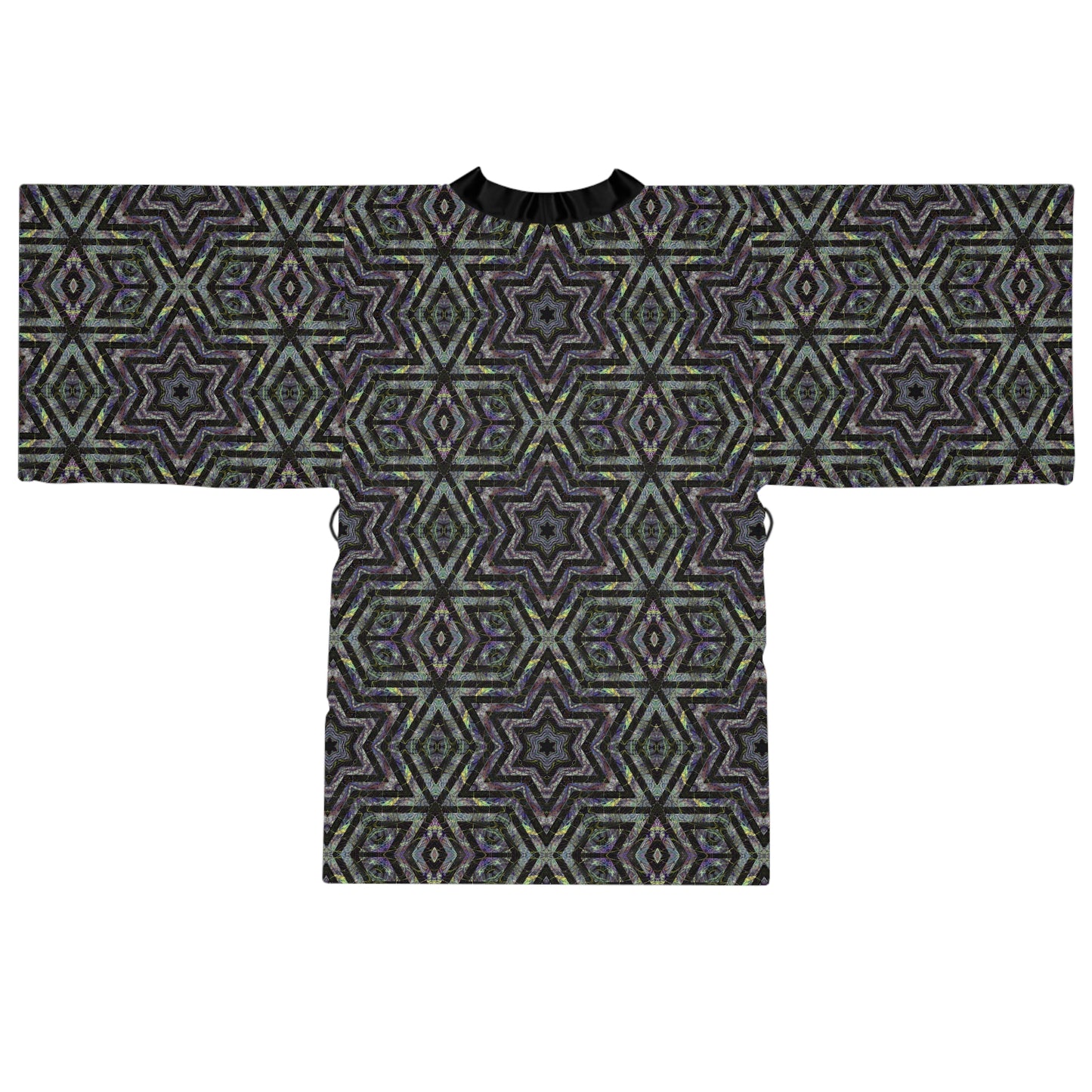 Long Sleeve Kimono Robe - P5 Kaleidoscopic No.5