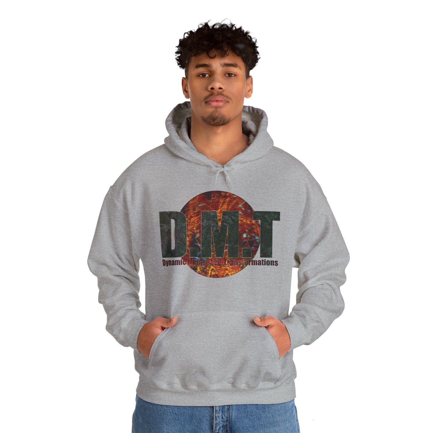 Unisex Heavy Blend™ Hooded Sweatshirt - DMT Dynamic No.1