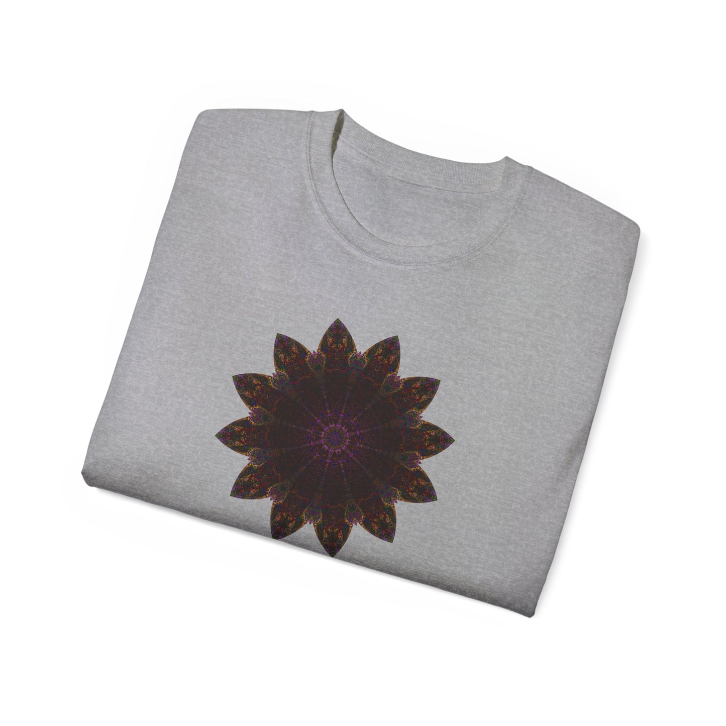 Unisex Ultra Cotton Tee - Love Light Mandalas No.12