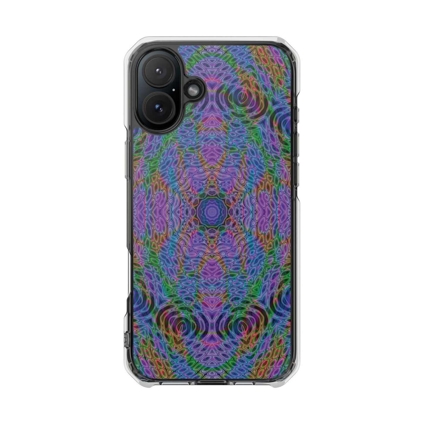 iPhone 16 Magnetic Clear Impact Case - DMT Seer No.21