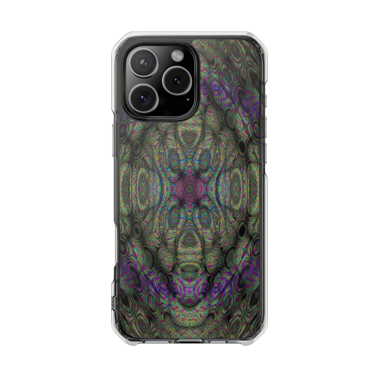 iPhone 16 Magnetic Clear Impact Case - DMT Seer No.16