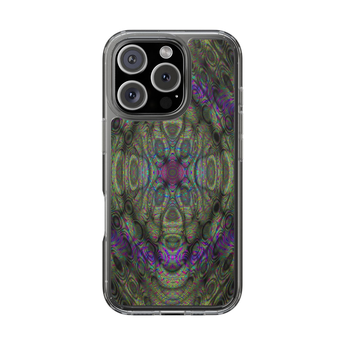 iPhone 16 Clear Case – DMT Seer No.16