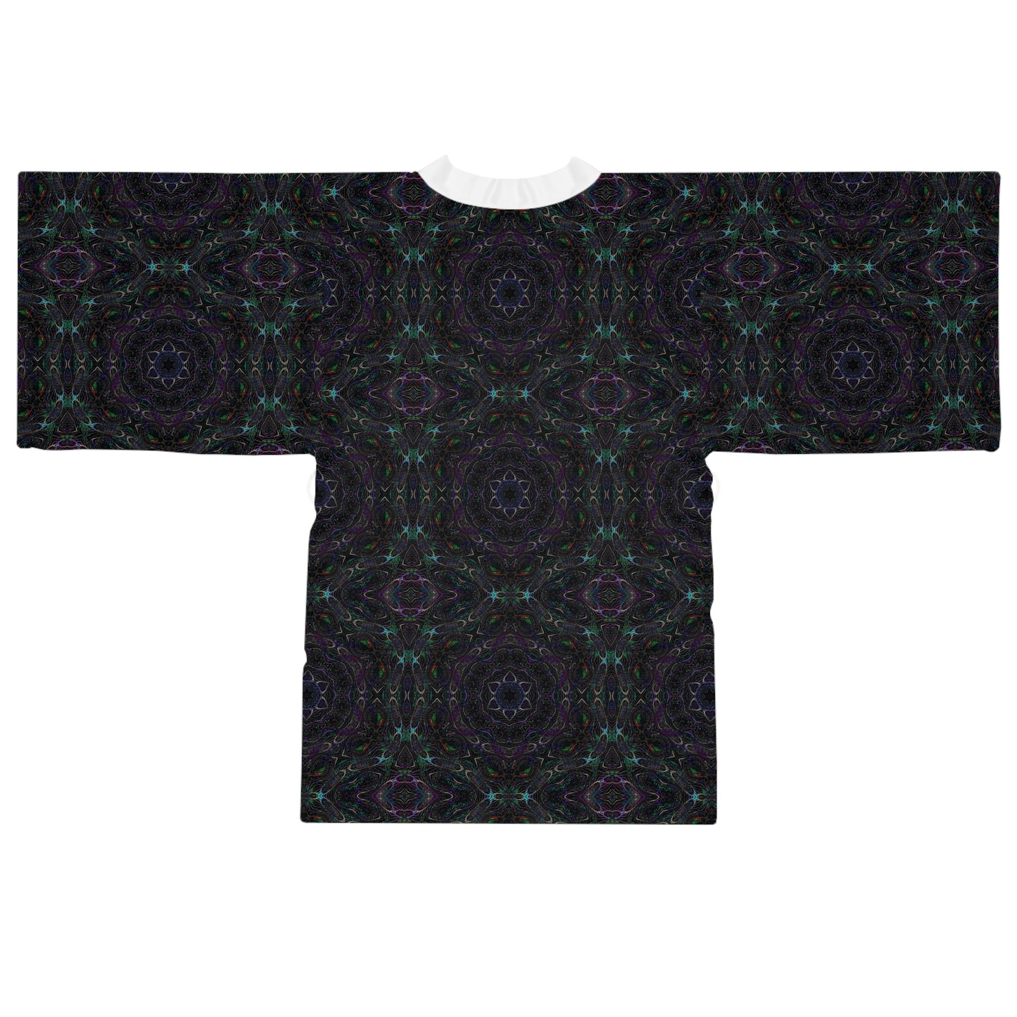 Long Sleeve Kimono Robe - P5 Kaleidoscopic No.32