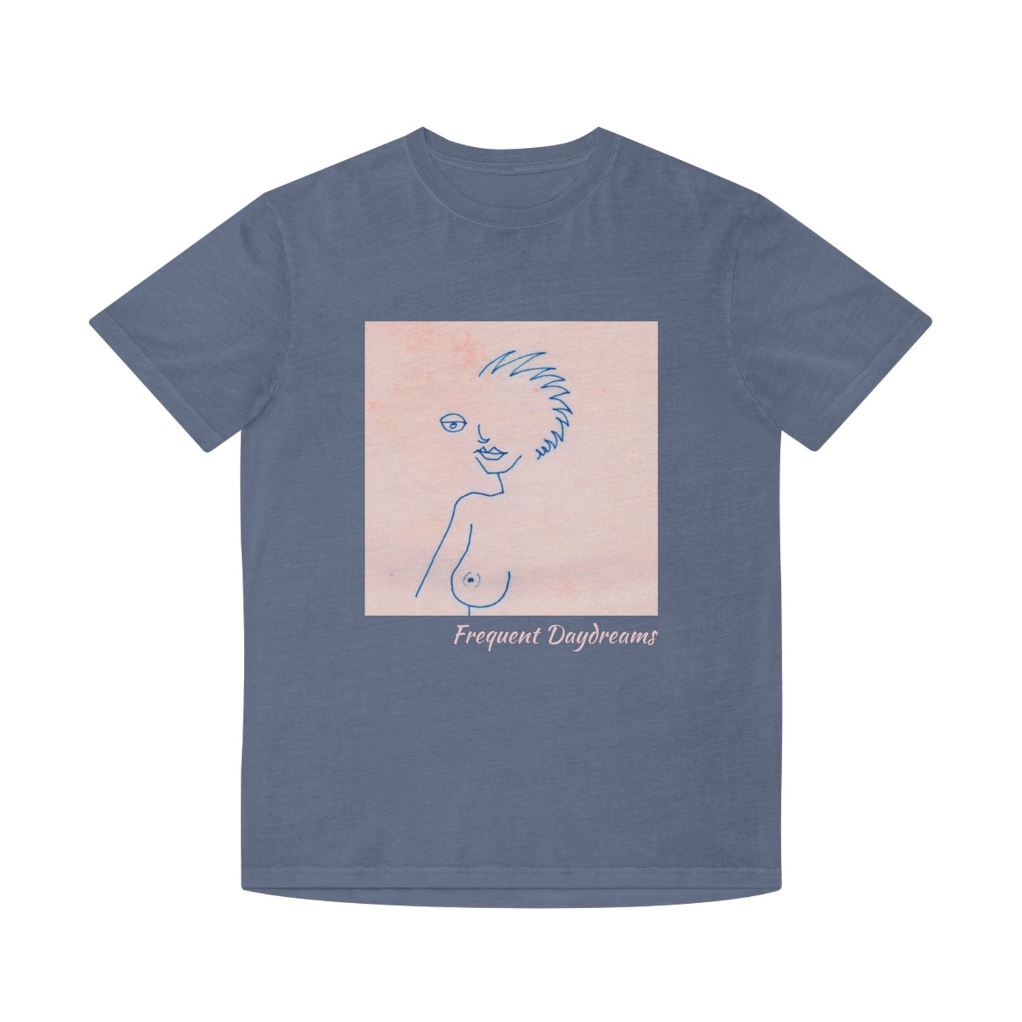 Unisex Faded Shirt - Frequent Daydreams Sketch No.46