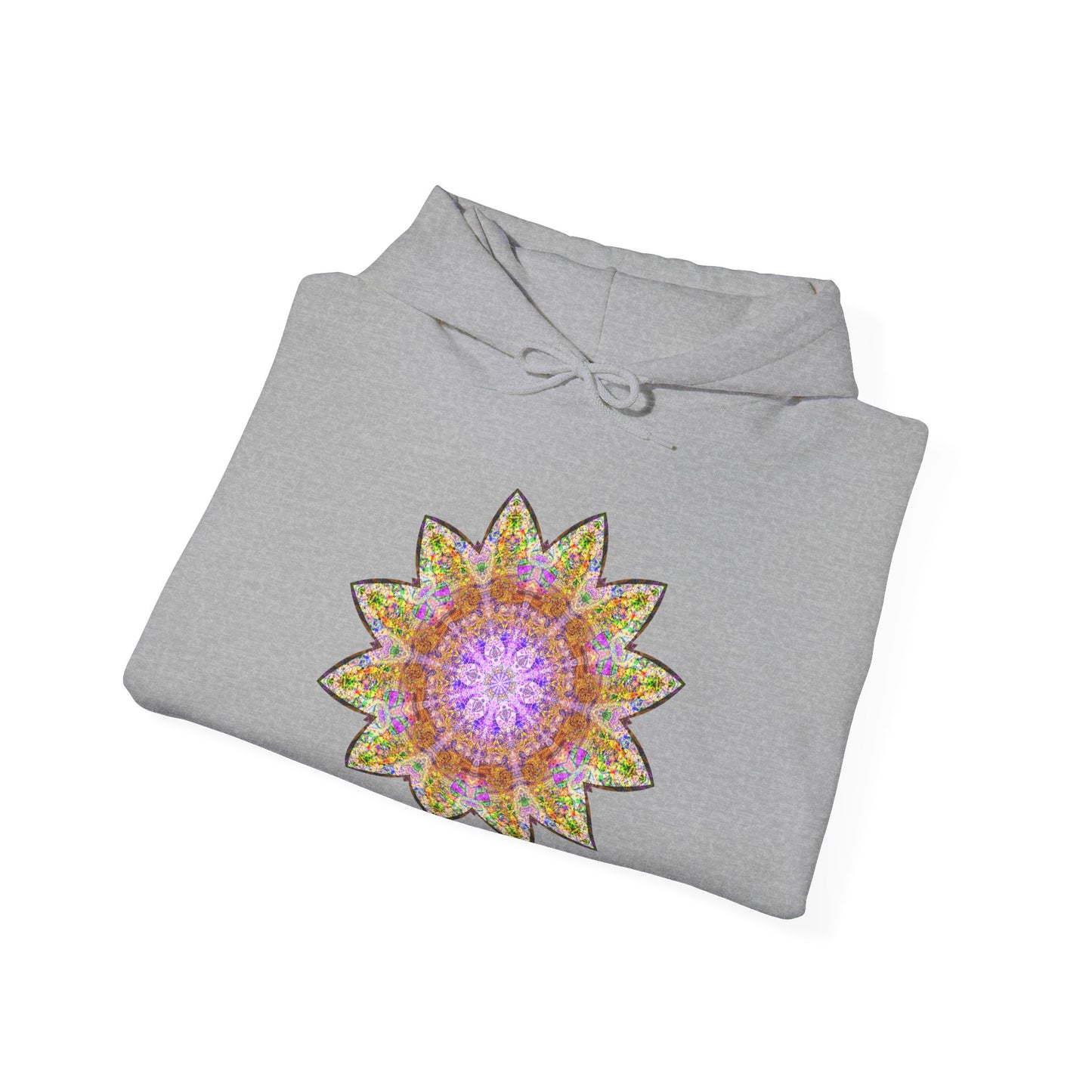 Unisex Heavy Blend™ Hooded Sweatshirt - Love Light Mandalas No.14