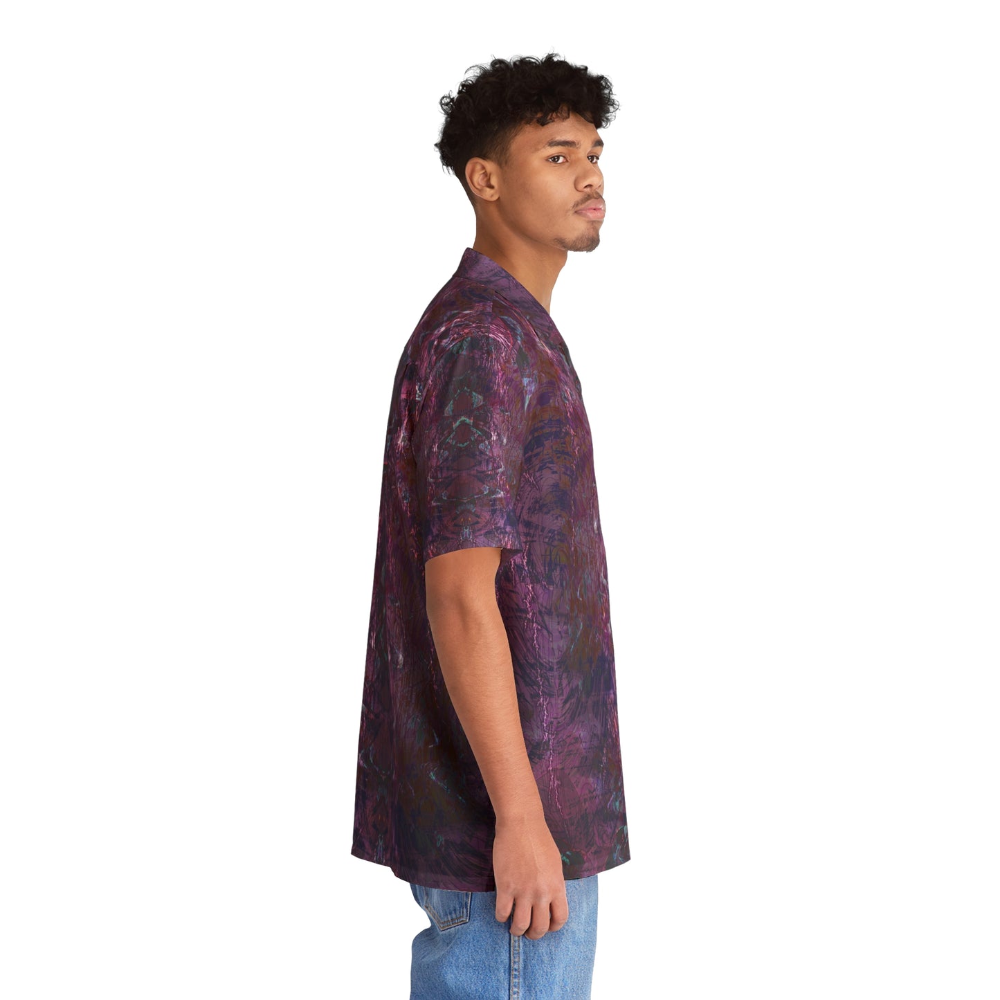 Hawaiian Shirt - Love Light Fractals No.6