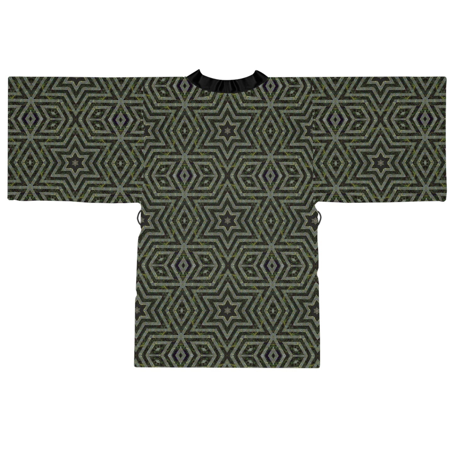 Long Sleeve Kimono Robe - P5 Kaleidoscopic No.9