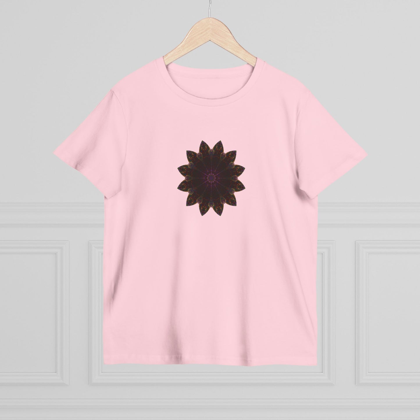 Women’s Maple Tee - Love Light Mandalas No.12