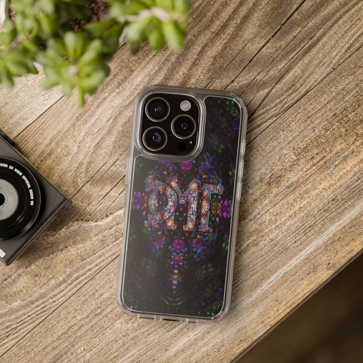 iPhone 16 Clear Case – DMT Scribe No.T3T1