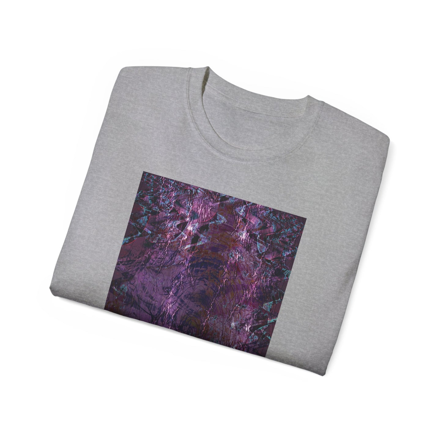 Unisex Ultra Cotton Tee - Love Light Fractals No.6