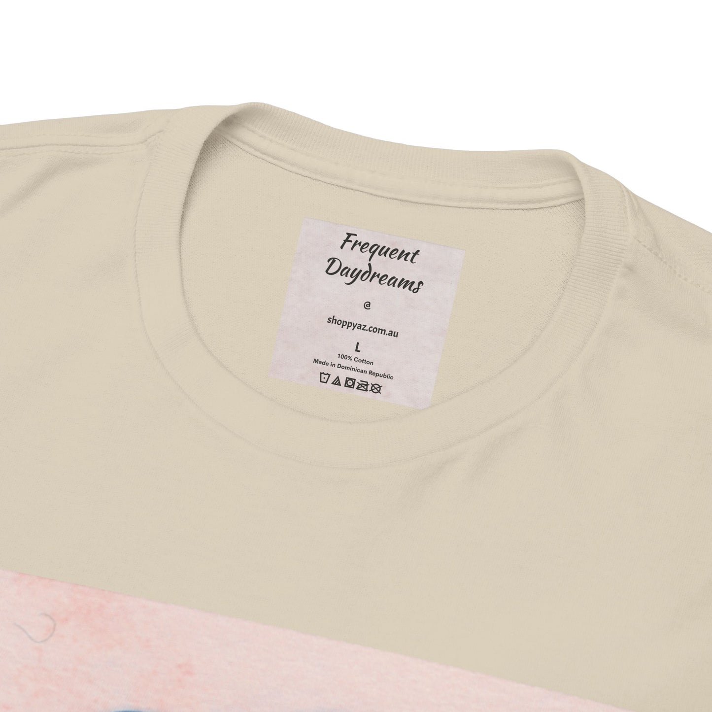 Unisex Heavy Cotton Tee - Frequent Daydreams Sketch No.45