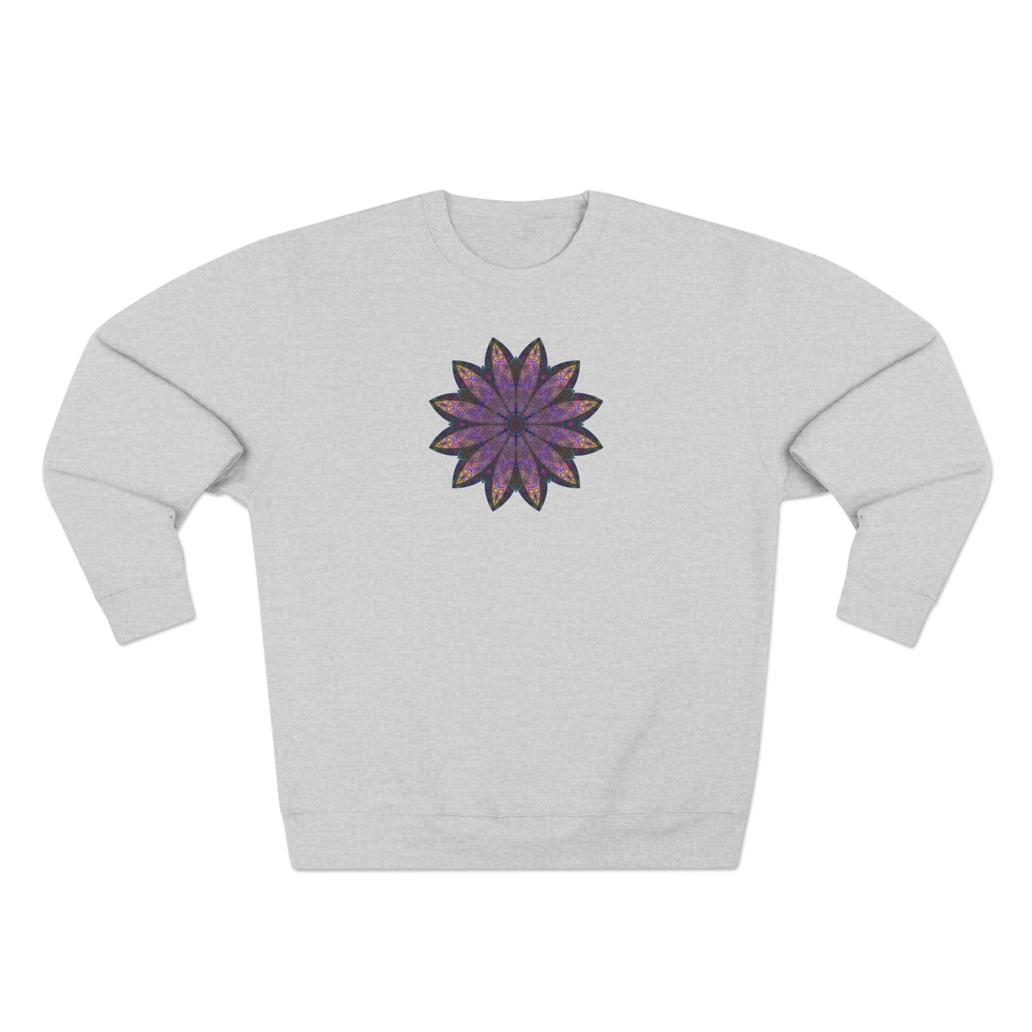 Unisex Crewneck Sweatshirt - Love Light Mandalas No.24