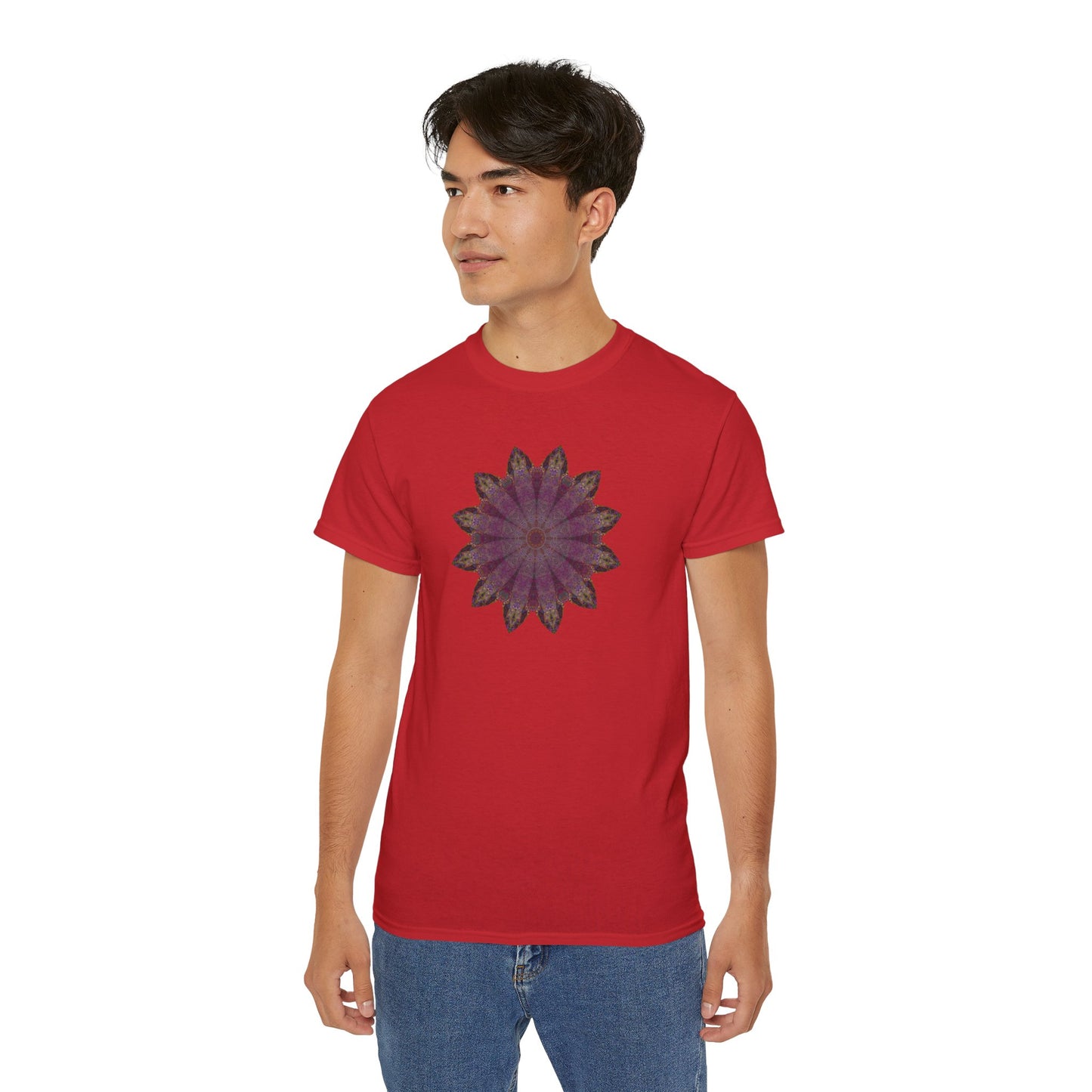 Unisex Ultra Cotton Tee - Love Light Mandalas No.6