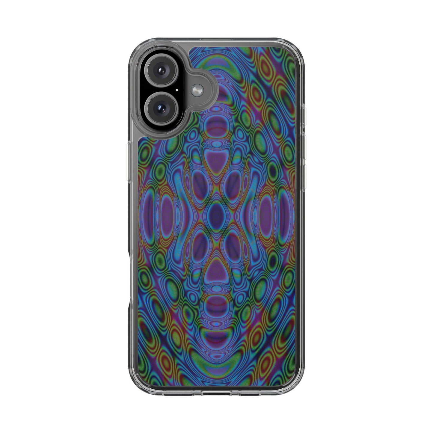 iPhone 16 Clear Case – DMT Seer No.20