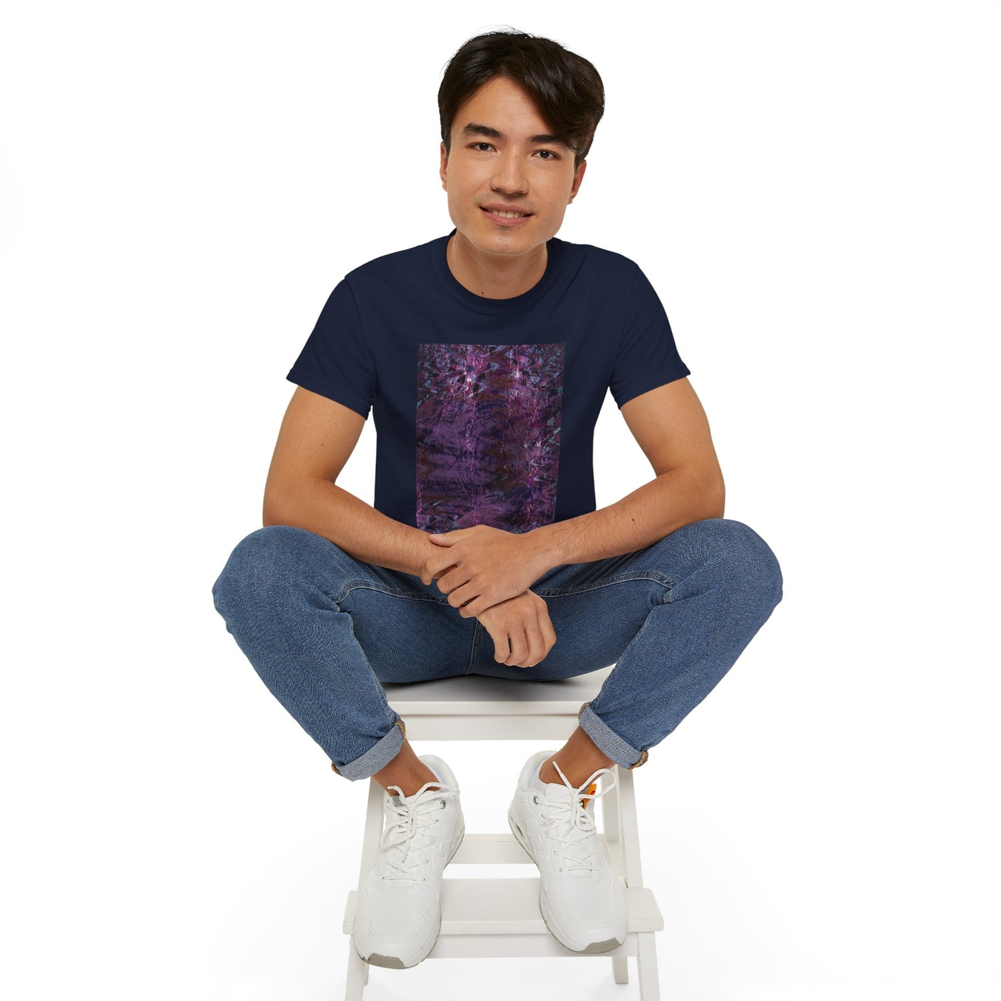Unisex Ultra Cotton Tee - Love Light Fractals No.6
