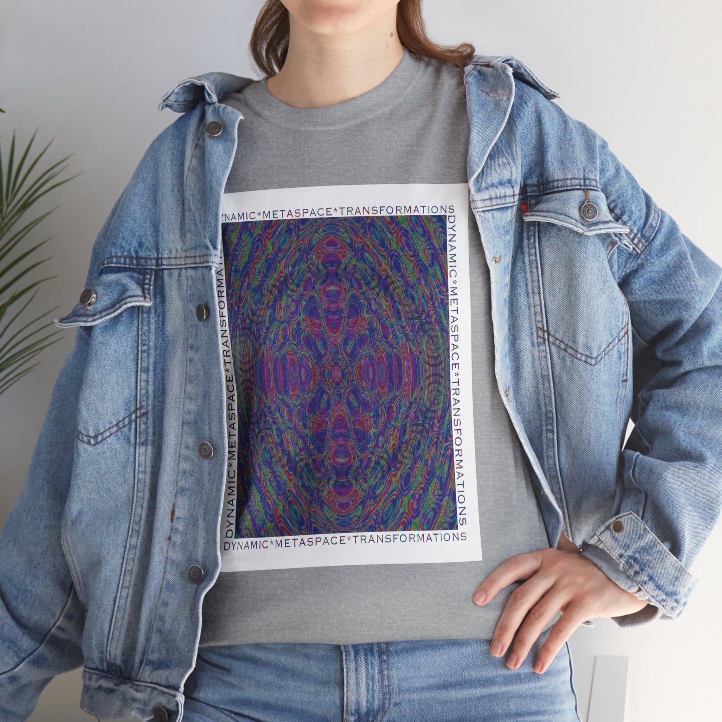 Unisex Heavy Cotton Tee - DMT Seer No.23