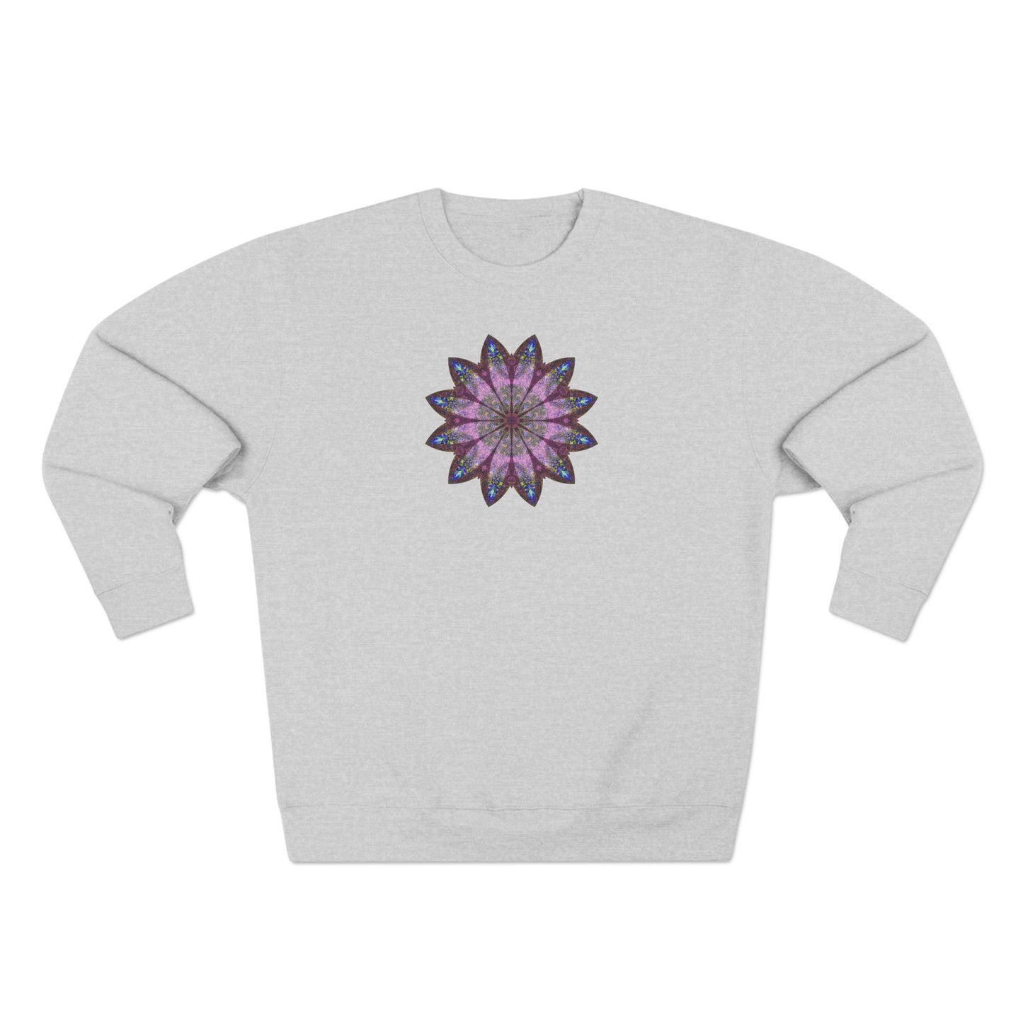 Unisex Crewneck Sweatshirt - Love Light Mandalas No.19