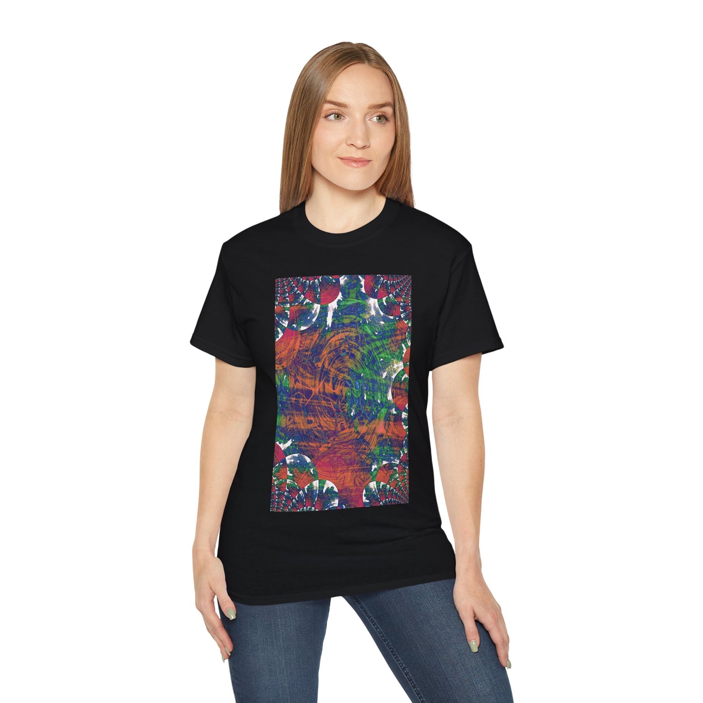 Unisex Ultra Cotton Tee - Love Light Fractals No.2