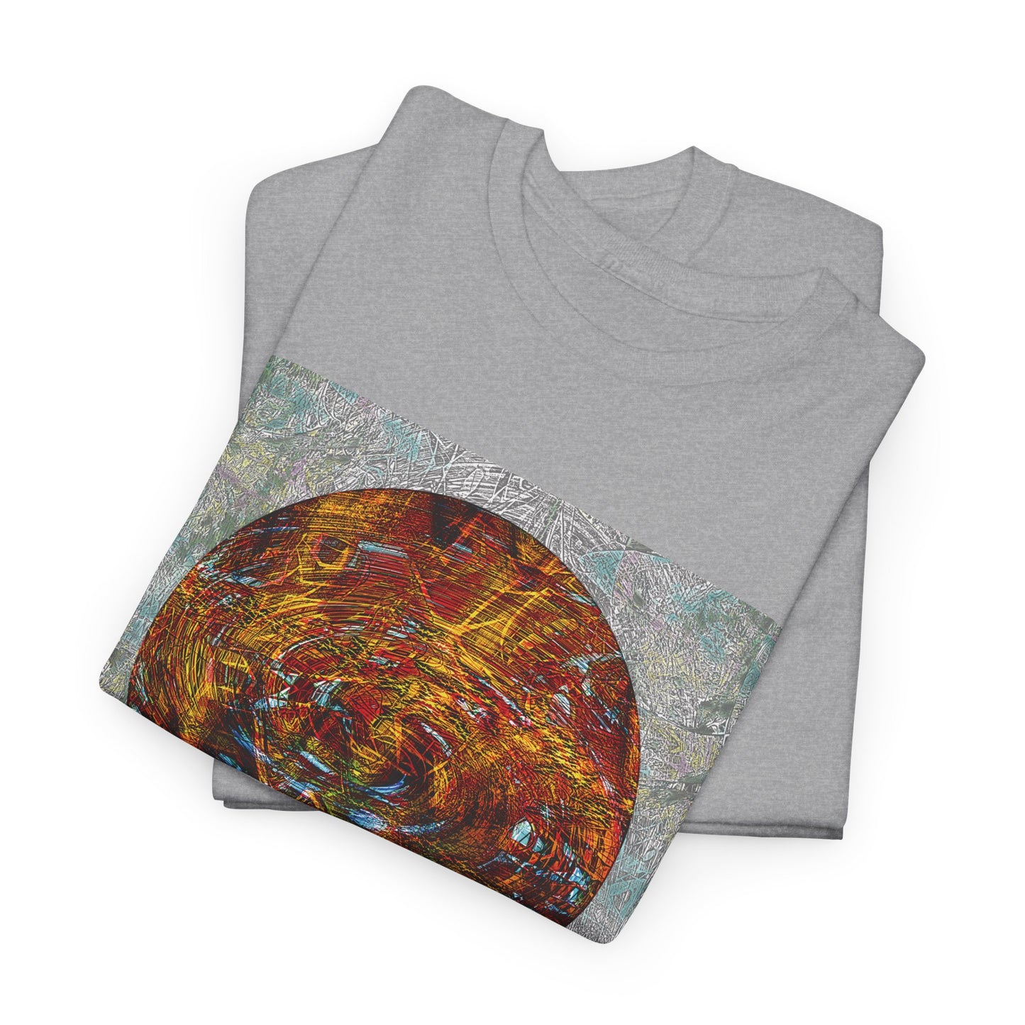 Unisex Heavy Cotton Tee - DMT Spheres No.1
